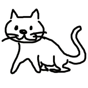 ロンの描いた猫